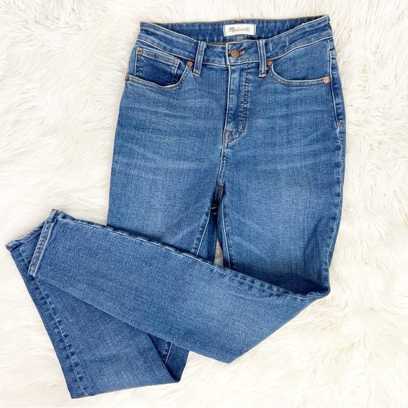 MADEWELL CURVY HIGH RISE SKINNY JEANS WOMENS SZ 26 - Picture 2 of 7